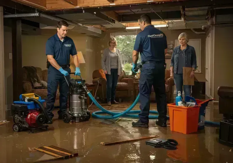 Basement Water Extraction and Removal Techniques process in Rogers, MN