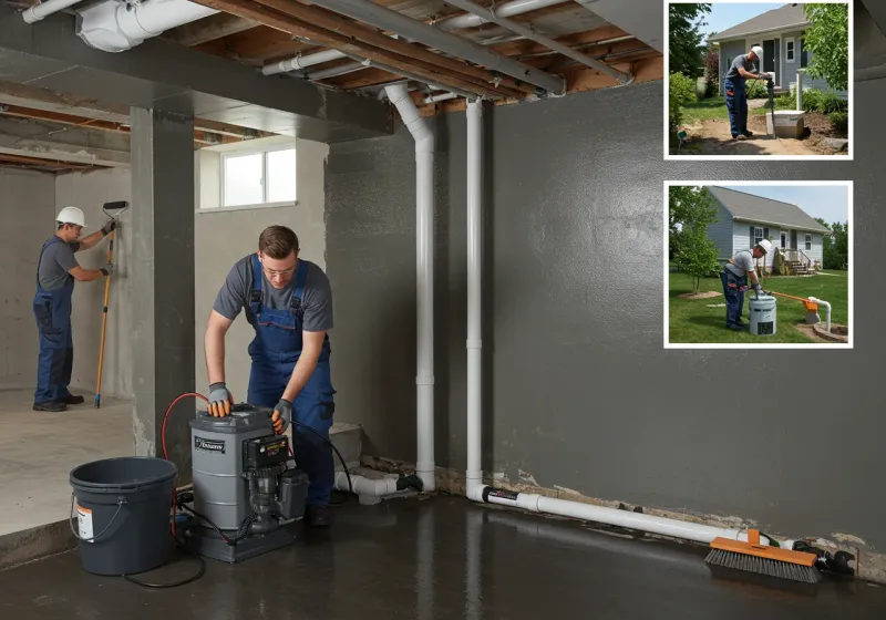 Basement Waterproofing and Flood Prevention process in Rogers, MN